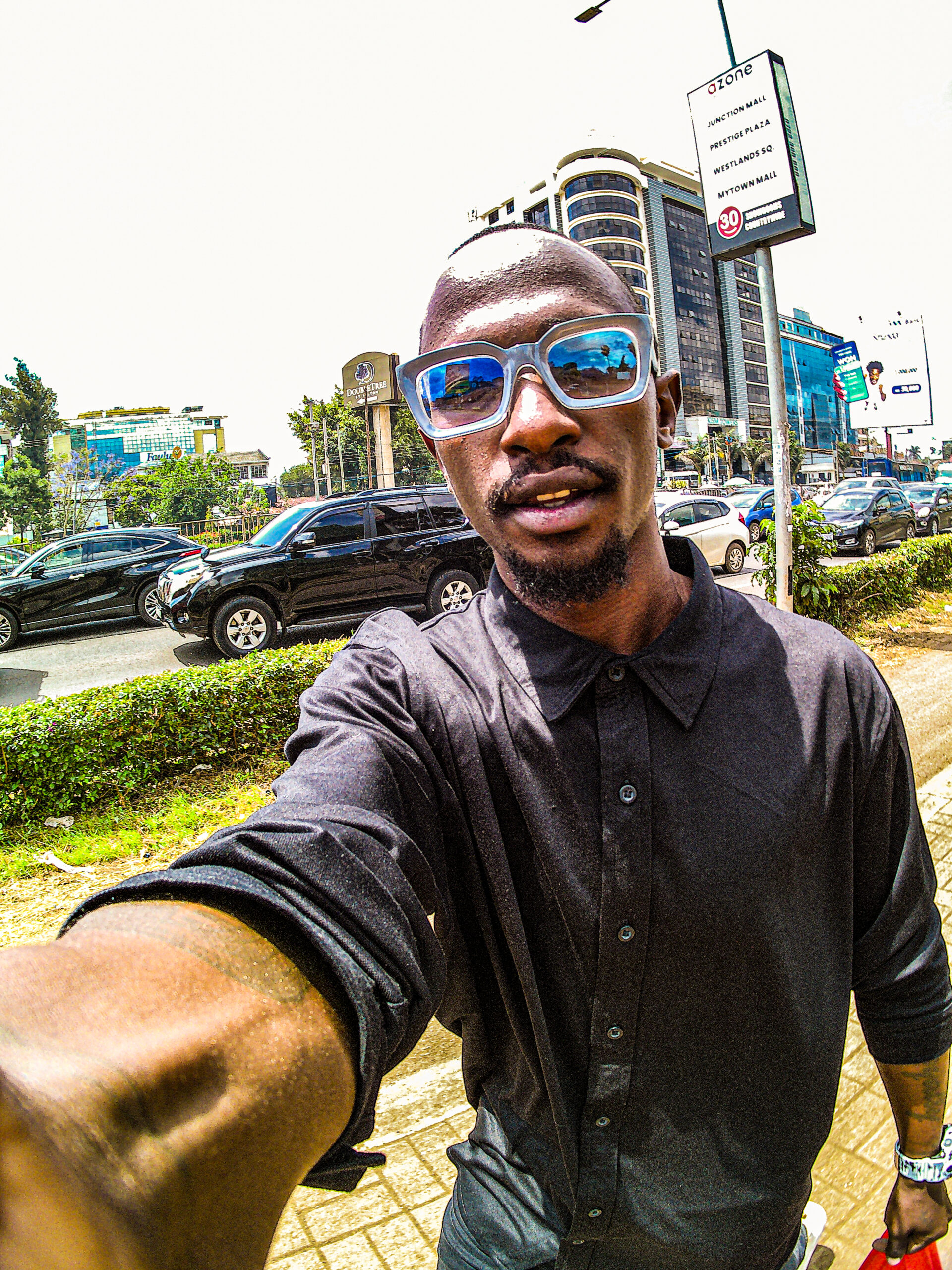 Isaac Kataryeba in Nairobi for FAFF18
